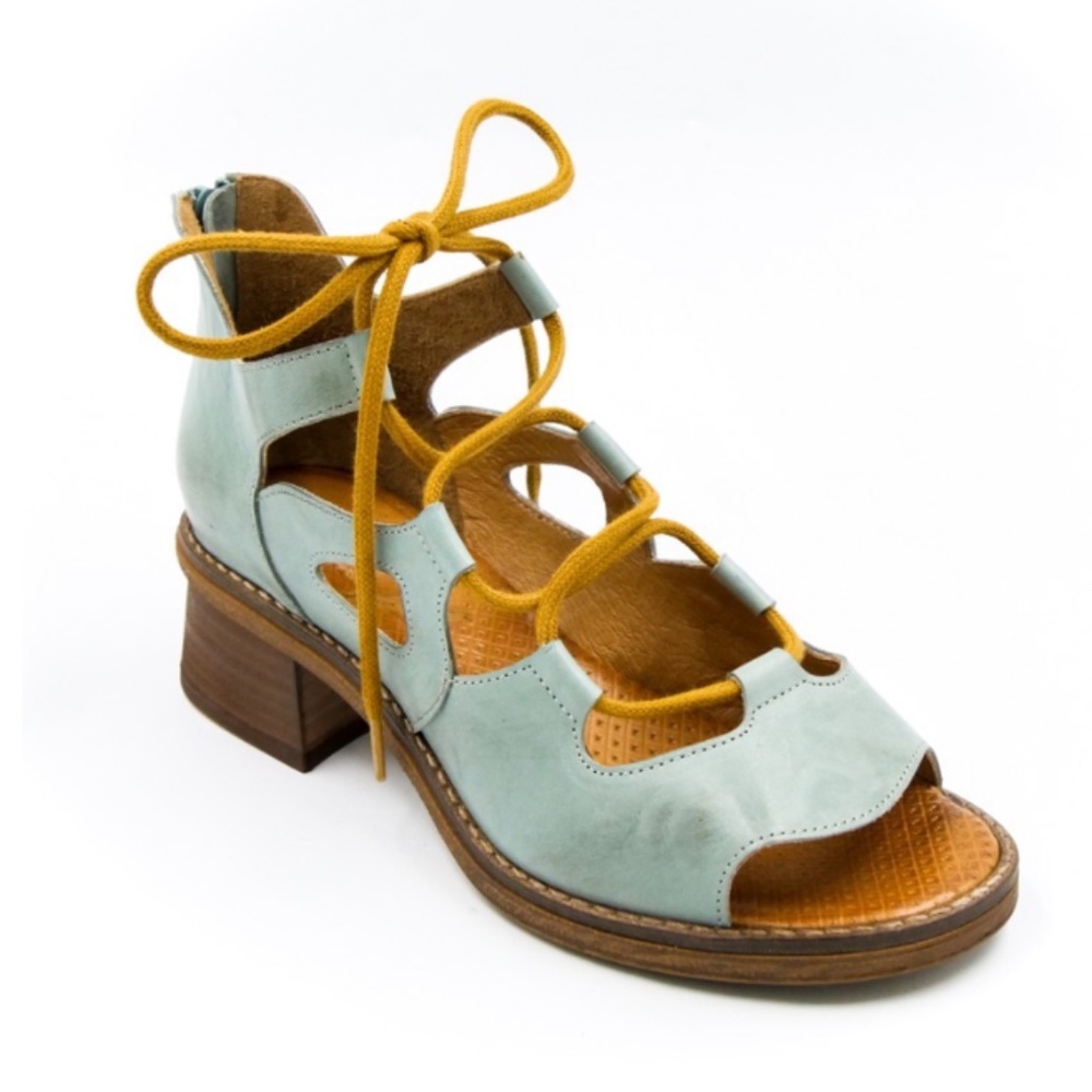 Casta Leather Sandals (Kiwi Green)